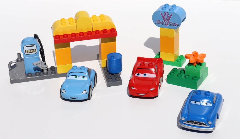 Bild 1 von 5815 - Cars Flos Cafe  / (Variante) gebraucht gut- ohne OVP & Bauanleitung