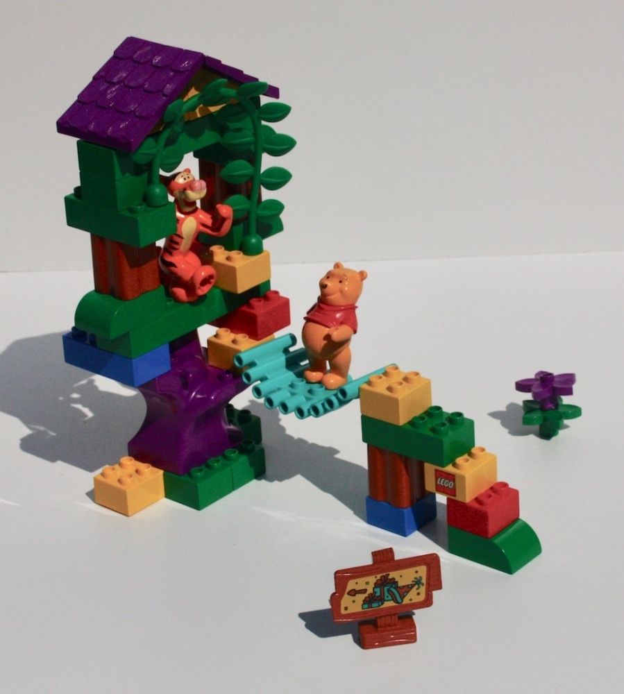 Bild 1 von 2990 - Tiggers Baumhaus  / (Variante) gebraucht gut - ohne OVP & Bauanleitung