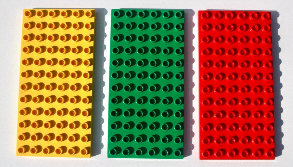 Bild 1 von 2198 - 3 Bauplatten  / (Variante) gebraucht akzeptabel - ohne OVP & Bauanleitung