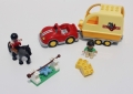 Bild 1 von 10807 - Wagen mit Pferdeanhänger  / (Variante) gebraucht gut- ohne OVP & Bauanleitung