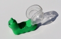 Bild 1 von große grüne Schnecke mit Glitzer - Schneckenhaus  / (Variante) gebraucht gut- ohne OVP & Bauanleitung